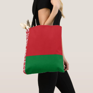 Bolsa Tote Bandeira da Bielorrússia