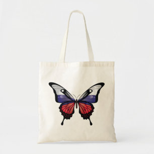 Bolsa Tote Bandeira da Borboleta-do-Tromba Rússia