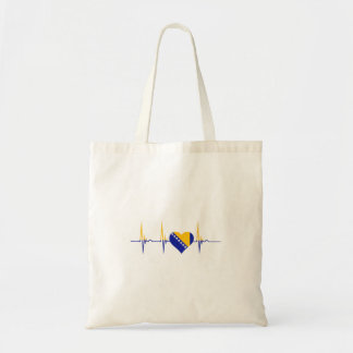 Bolsa Tote Bandeira da Bósnia e Herzegovina Raízes Bósnias