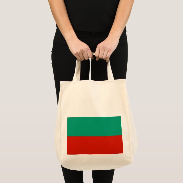 Bolsa Tote Bandeira da Bulgária (Frente (produto))
