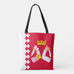 Bolsa Tote Bandeira da Carélia do Norte