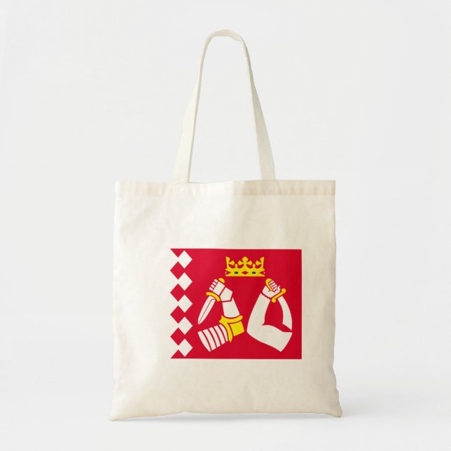 Bolsa Tote Bandeira da Carélia do Norte (Frente)