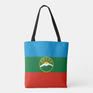 Bolsa Tote Bandeira da Cárquia-Circássia