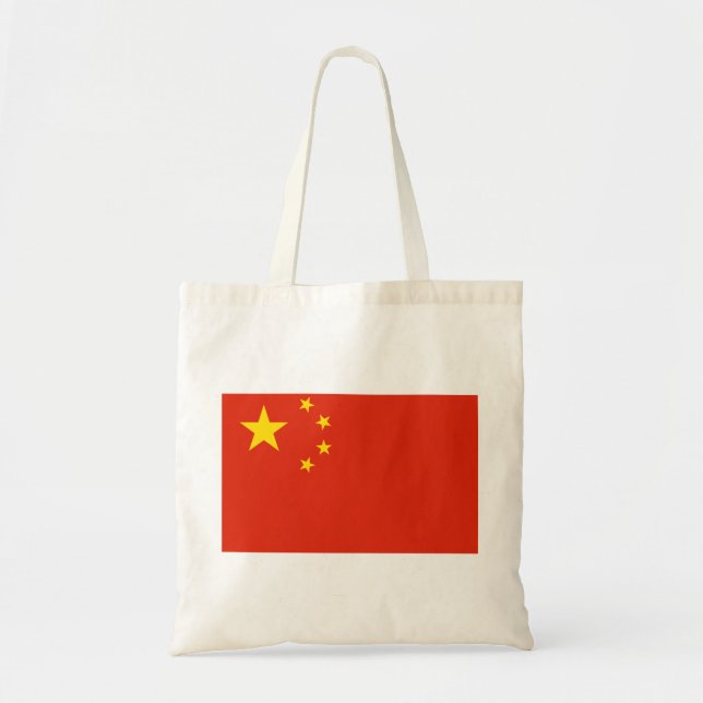 Bolsa Tote Bandeira da China (Frente)
