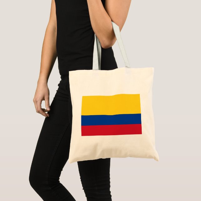 Bolsa Tote Bandeira da Colômbia (Frente (produto))
