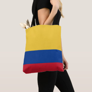 Bolsa Tote bandeira da Colômbia