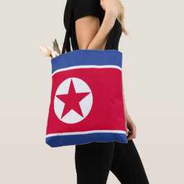 Bolsa Tote Bandeira da Coreia do Norte