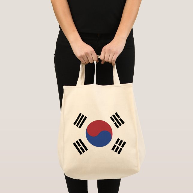Bolsa Tote Bandeira da Coreia do Sul (Frente (produto))