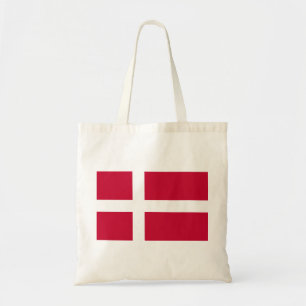 Bolsa Tote Bandeira da Dinamarca