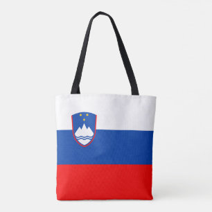 Bolsa Tote Bandeira da Eslovênia