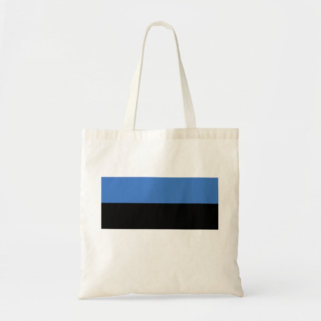 Bolsa Tote Bandeira da Estônia (Frente)