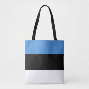 Bolsa Tote Bandeira da Estônia
