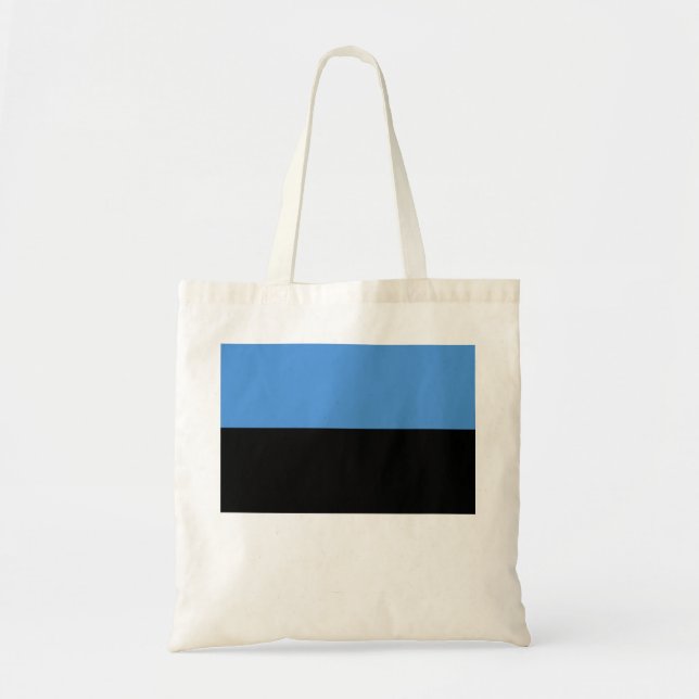 Bolsa Tote Bandeira da Estônia (Frente)
