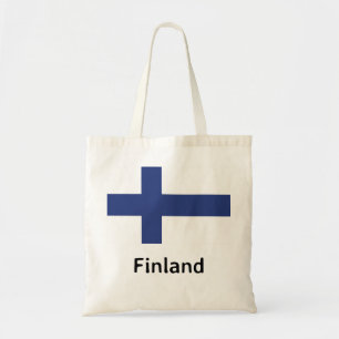 Bolsa Tote Bandeira da Finlândia