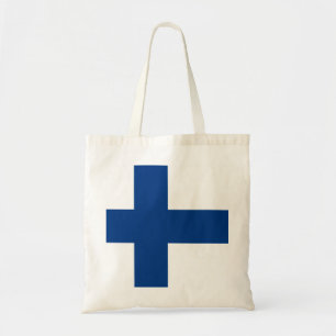 Bolsa Tote Bandeira da Finlândia