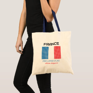 Bolsa Tote Bandeira da França