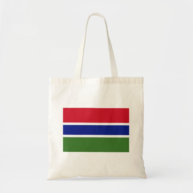 Bolsa Tote Bandeira da Gâmbia (Frente)