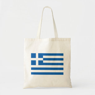 Bolsa Tote Bandeira da Grécia