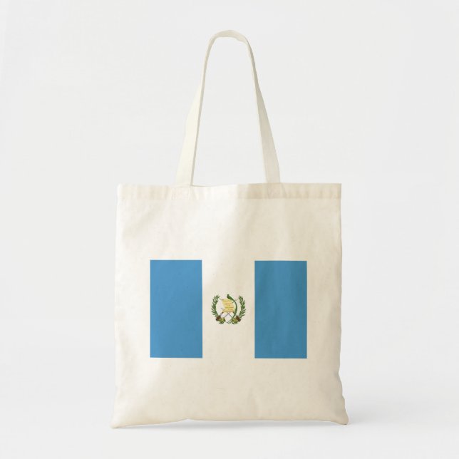 Bolsa Tote Bandeira da Guatemala (Frente)