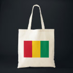 Bolsa Tote Bandeira da Guiné<br><div class="desc">Bandeira Patriótica da Guiné.</div>