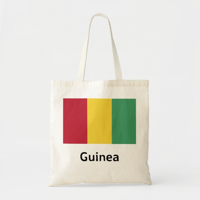 Bolsa Tote Bandeira da Guiné (Frente)