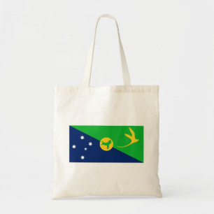 Bolsa Tote Bandeira da Ilha Christmas