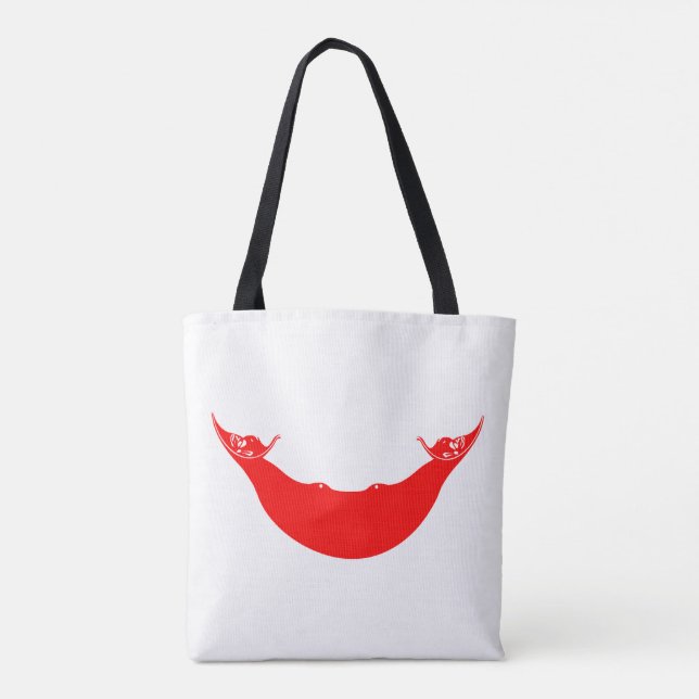Bolsa Tote Bandeira da Ilha de Páscoa (Verso)