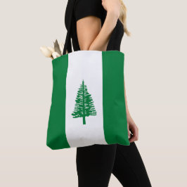 Bolsa Tote Bandeira da Ilha Norfolk