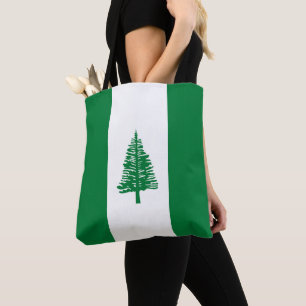 Bolsa Tote Bandeira da Ilha Norfolk