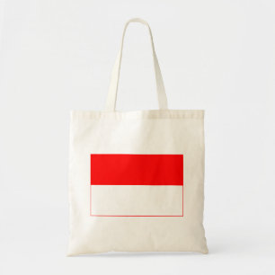 Bolsa Tote Bandeira da Indonésia