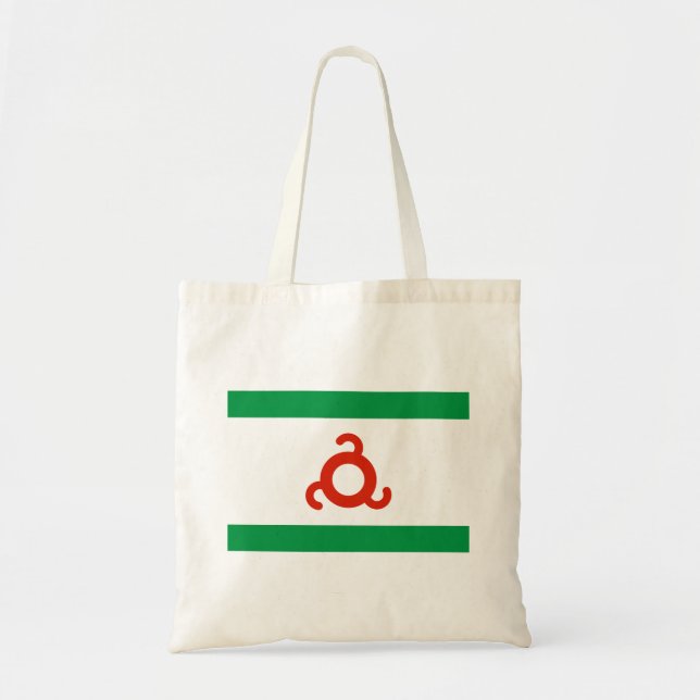Bolsa Tote Bandeira da Inguchétia (Frente)