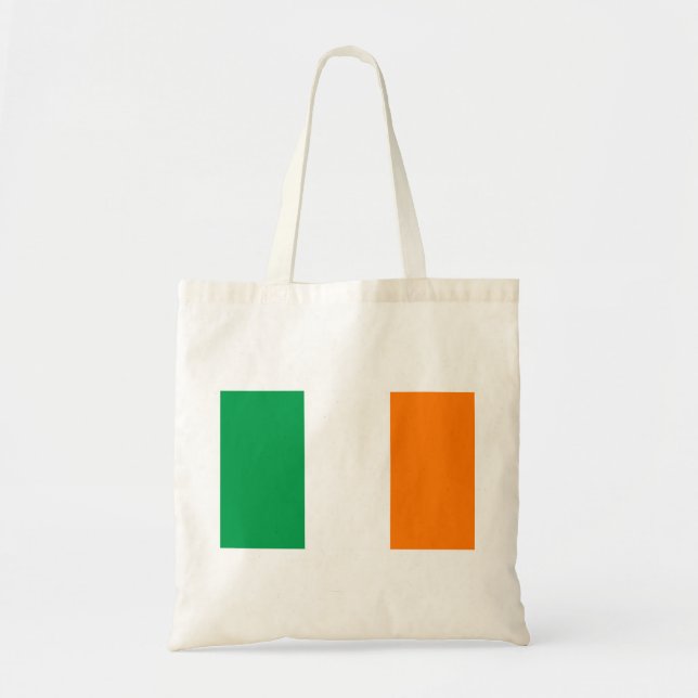 Bolsa Tote Bandeira da Irlanda (Frente)