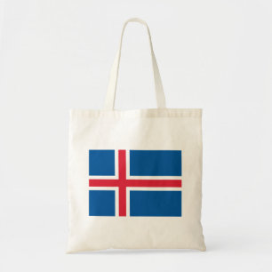 Bolsa Tote Bandeira da Islândia