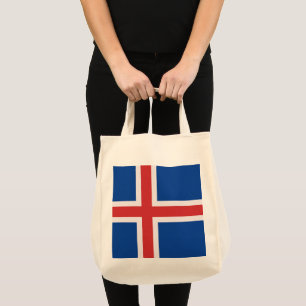Bolsa Tote Bandeira da Islândia