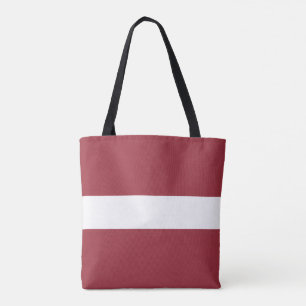 Bolsa Tote Bandeira da Letônia, Bandeira da Letônia