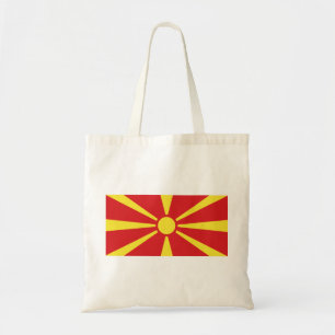 Bolsa Tote Bandeira da Macedônia do Norte