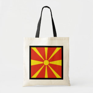 Bolsa Tote Bandeira da Macedônia do Norte