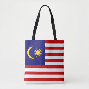 Bolsa Tote Bandeira da Malásia