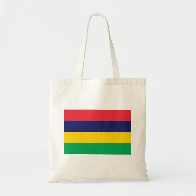 Bolsa Tote Bandeira da Maurícia (Frente)