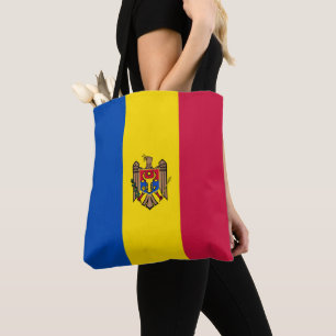 Bolsa Tote Bandeira da Moldávia