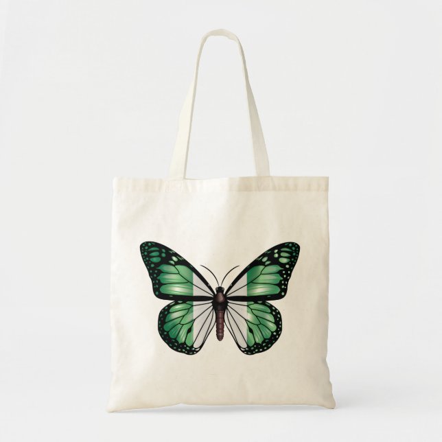 Bolsa Tote Bandeira da Nigéria (Frente)