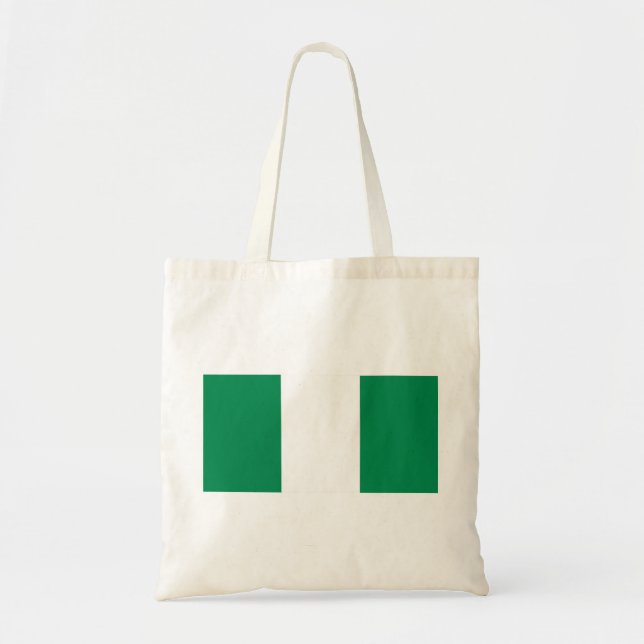 Bolsa Tote Bandeira da Nigéria (Frente)