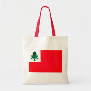 Bolsa Tote Bandeira da Nova Inglaterra (pinho apenas) - não o