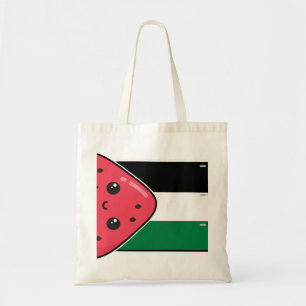 Bolsa Tote Bandeira da Palestina Cura com Palestina Livre de 