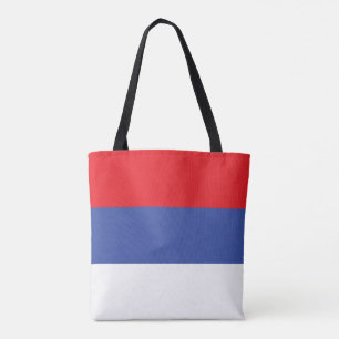 Bolsa Tote Bandeira da República Sérvia