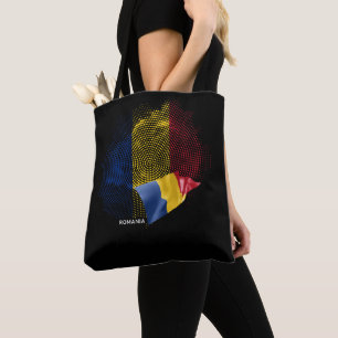 Bolsa Tote bandeira da Romênia