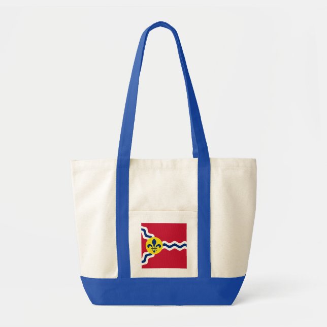 Bolsa Tote Bandeira da Rua Louis, Missouri Tote Bag (Frente)