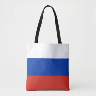 Bolsa Tote Bandeira da Rússia