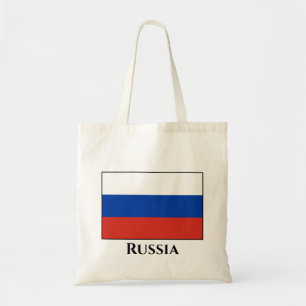 Bolsa Tote Bandeira da Rússia