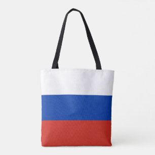 Bolsa Tote Bandeira da Rússia